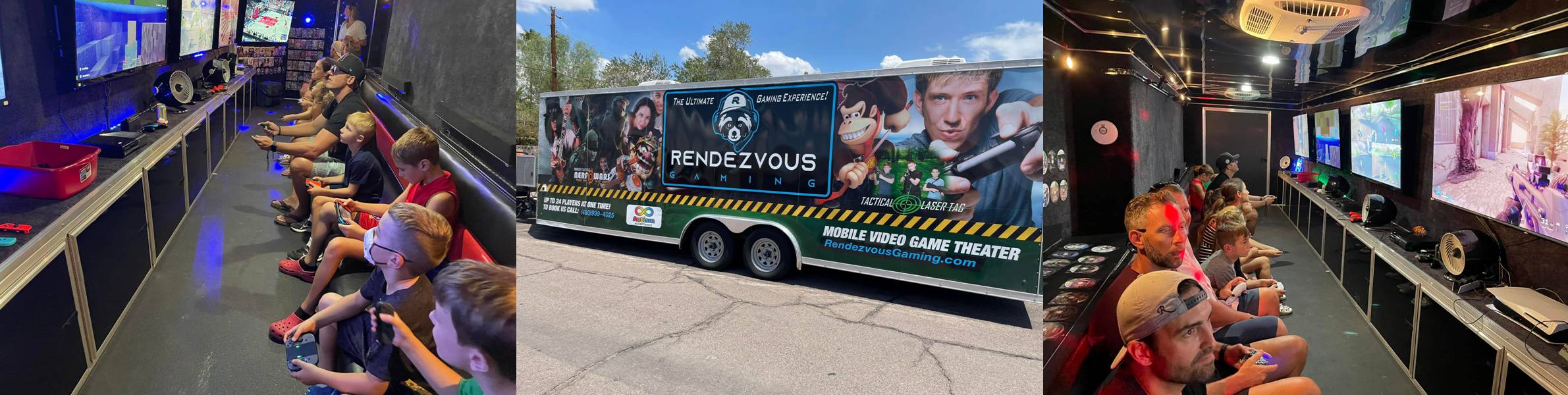 Our Ph, Arizona mobile video game truck game bus