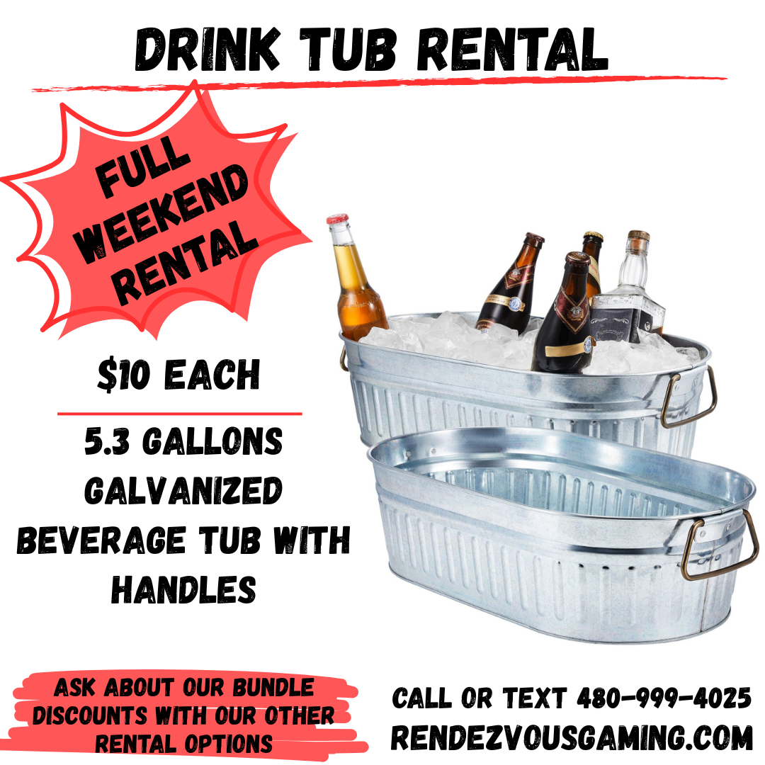 Party rentals in Phoenix, Chandler, Tempe, Mesa, Arizona
