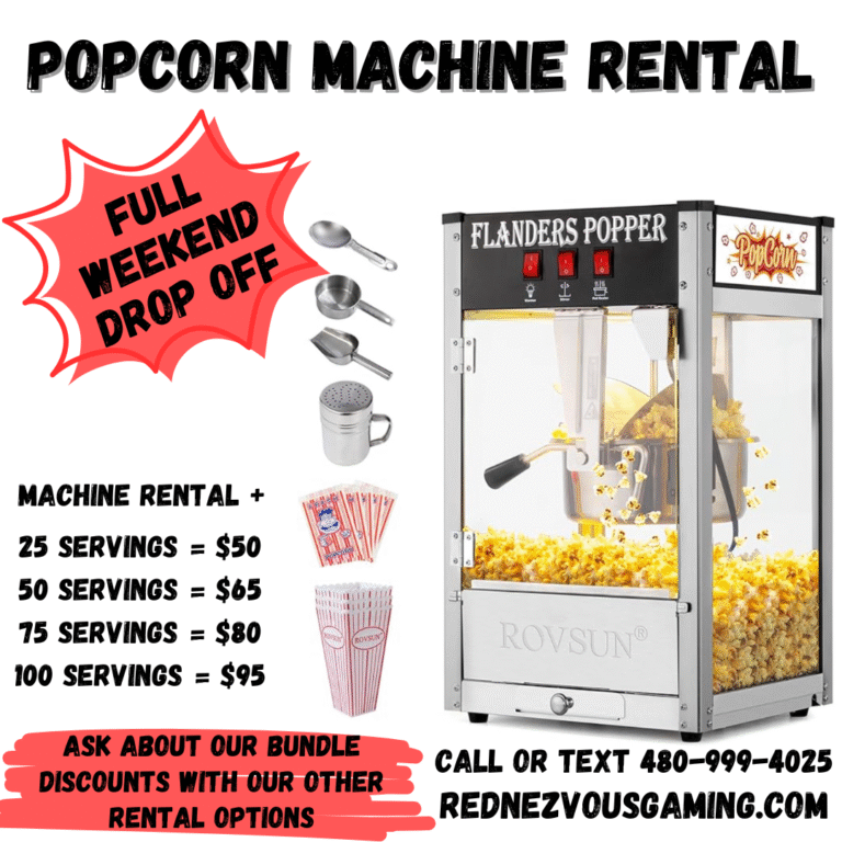 Party rentals in Phoenix, Chandler, Tempe, Mesa, Arizona