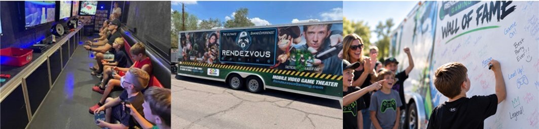 Maricopa county phoenix arizone video game truck birthday party